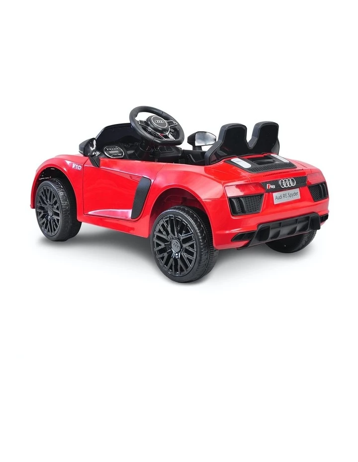 Klika R8 Spyder Audi Kids Electric Ride On Car Red 2 Klika R8 Spyder Audi Kids Electric Ride On Car Red - Image 2