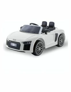 Klika R8 Spyder Audi Kids Electric Ride On Car White