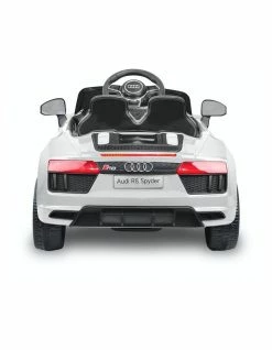 Klika R8 Spyder Audi Kids Electric Ride On Car White -Lifespan Kids shop 869501620 3 720x928