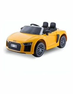 Klika R8 Spyder Audi Kids Electric Ride On Car Yellow