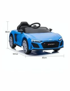 Klika Audi Sport Licensed Kids Electric Ride On Car Remote Control Blue -Lifespan Kids shop 869501890 5 720x928