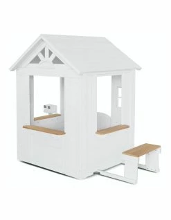 Lifespan Kids Kids Teddy Cubby House In White (V2) With Floor -Lifespan Kids shop 869768920 3 720x928
