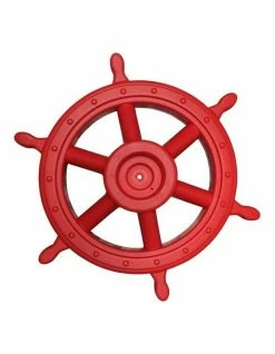Lifespan Kids Ship's Steering Wheel Red