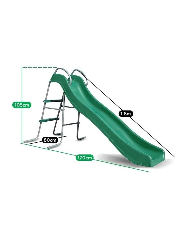 Lifespan Kids Slippery Slide 3 Green 3 Lifespan Kids Slippery Slide 3 Green - Image 3