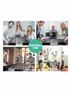My Plaza 4FT Foosball Table Black 10 My Plaza 4FT Foosball Table Black -Lifespan Kids shop 888193990 4 720x928