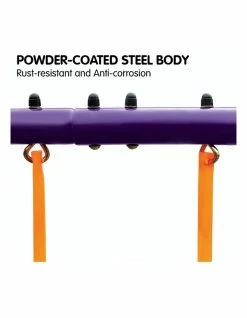 Kahuna Swing Set 4-Seater With Tandem Swing And Slide Purple/Green -Lifespan Kids shop 888988870 5 720x928