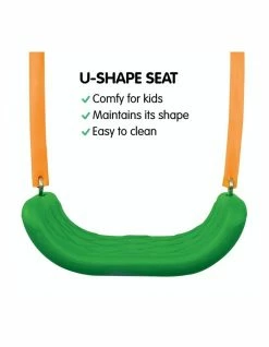 Kahuna Swing Set 4-Seater With Tandem Swing And Slide Purple/Green -Lifespan Kids shop 888988870 6 720x928