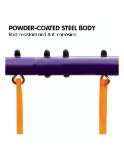 Kahuna Kids Swing Set 4-Seater With Tandem Swing Outdoor Activity Purple Green -Lifespan Kids shop 888988960 3 720x928